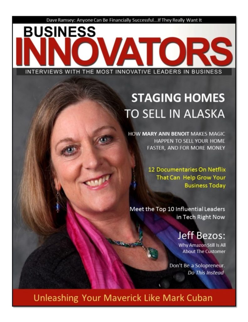 Mary Ann Benoit offer 5 tips to find the best home stager in Alaska