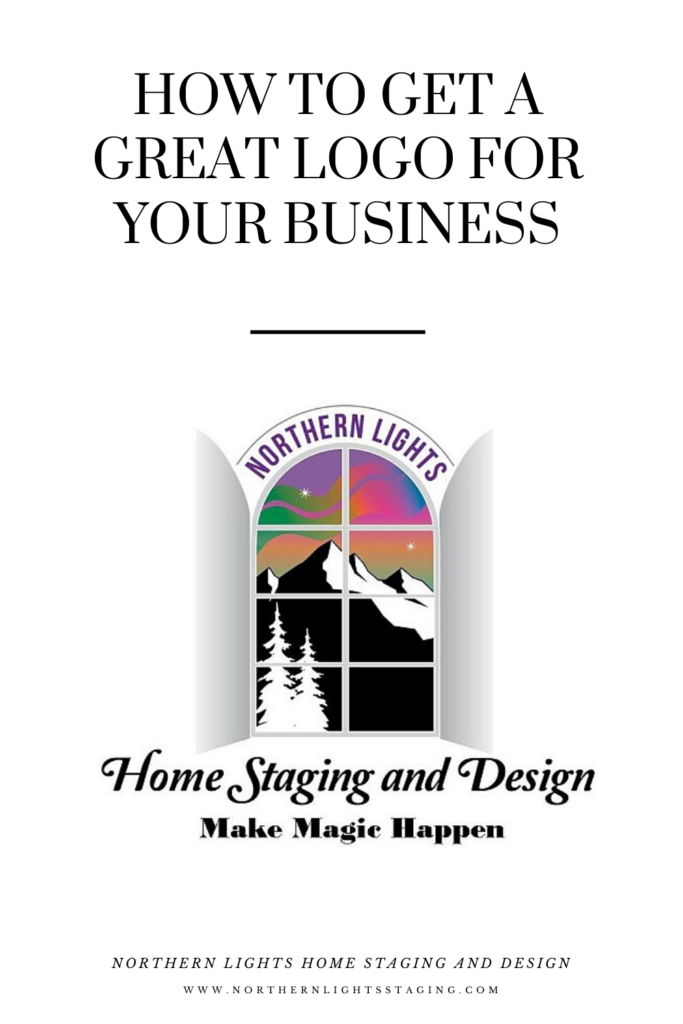 How to Get a Great Logo for your Business- Northern Lights Home Staging and Design.