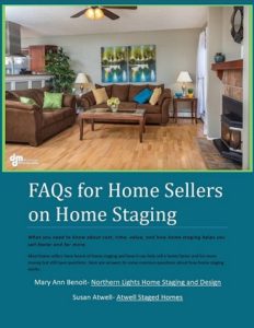 FAQ's for Home Sellers on HOme Staging- Northern Lights Home Staging and Design