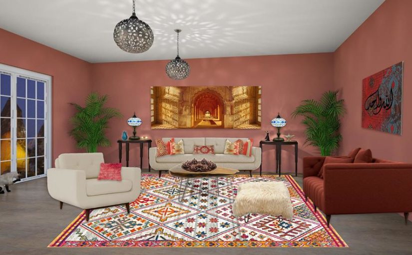 Turkish Style Living Room using Cavern Clay on the walls. EDesign by Mary Ann Benoit, Northern Lights Home Staging and Design. Edesign #color #colorconsulting #Interiordesign #edesign #bohemian #interiordecorating #paint #colors #homestyling #homedecor #homedesign #moderndecor #colorfuldecor #interiordecor #beautifulhomes #homeinspo #decorinspo #homeinspo #decorating #interiorstyle #homestyle #colorstrategy #colorconsultant #interiorpaintcolors #exteriorpaintcolors #paintingtips #colortips #interiorcolor #colorfuldecor #bohemian #global #99664