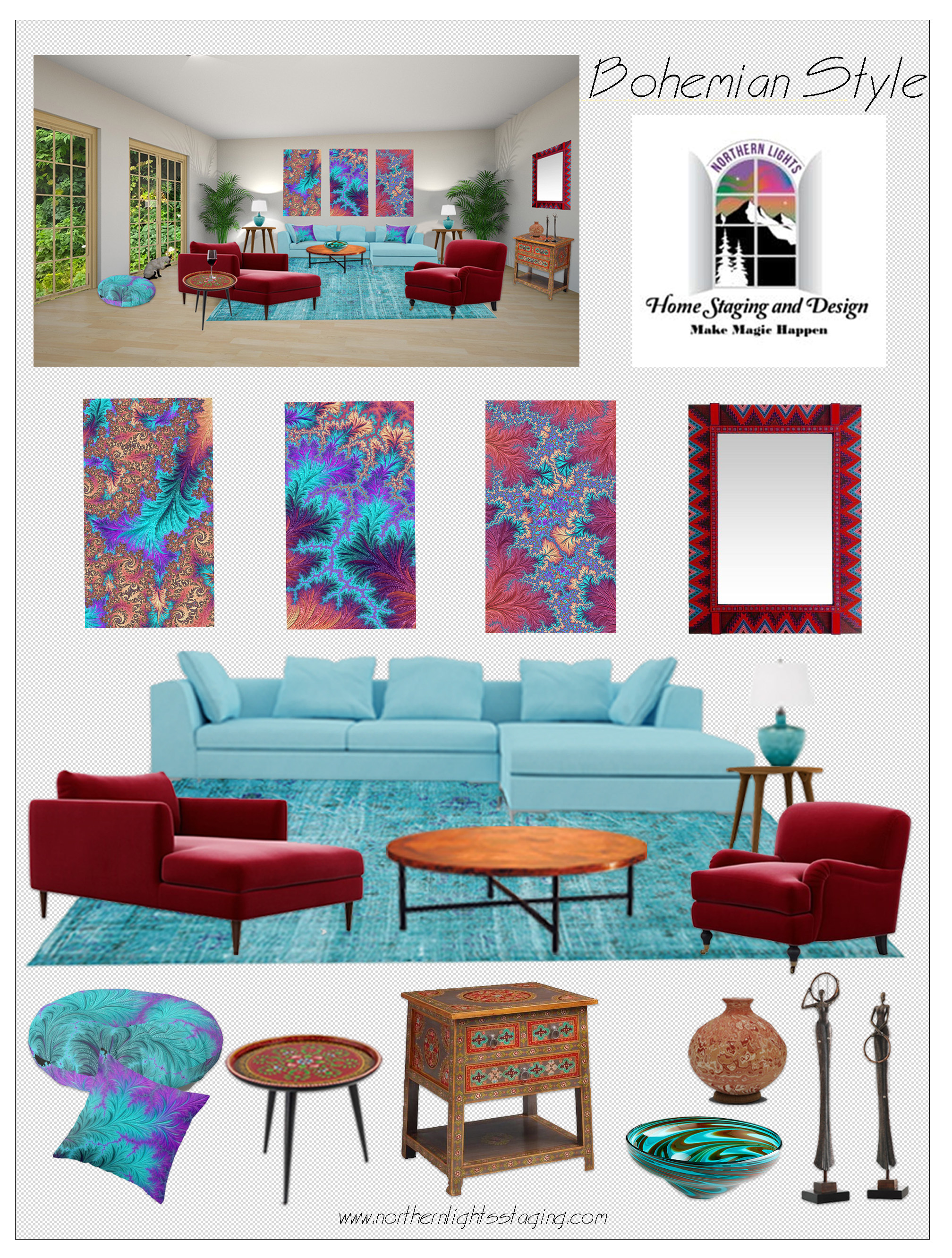 Edesign Portfolio Northern Lights Home Staging And Design