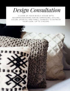 Interior Design Consultation-Online
