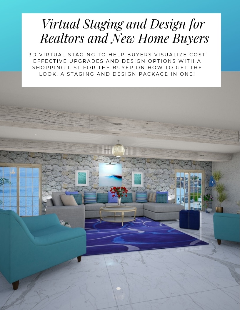 Virtual Home staging packages online by Northern Lights Home Staging and Design