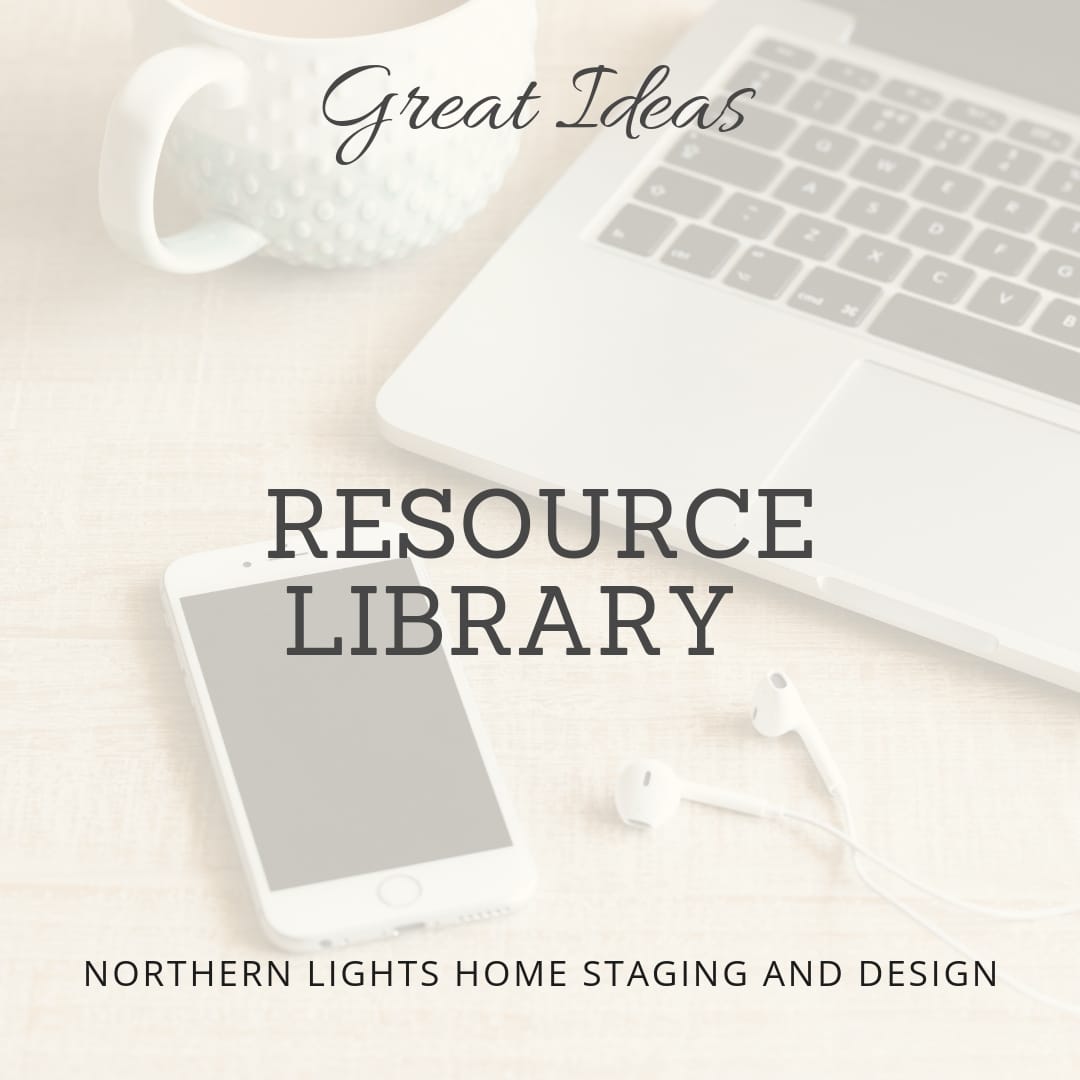 Northern Lights Home Staging and Design Resource Library for Interior Design, Edesign, Color and Home Staging Clients