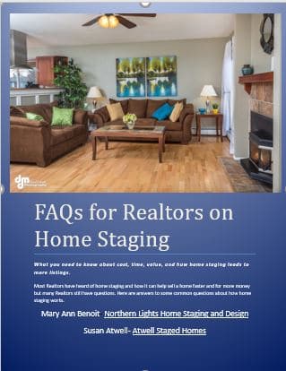 Faqs for Realtors on Home Staging by Northern Lights Home Staging and Design