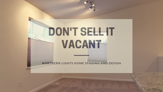 How to flip a house and make a profit by Northern Lights Home Staging and Design. Tip- Don't sell it vacant .#homestaging #remodeling #interiordesign #colorconsulting #countertops #paintcolors #houseflipping