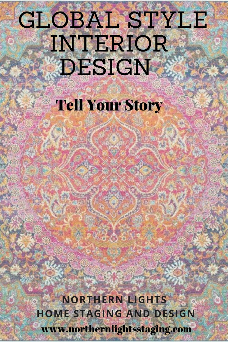 Tell your story with global style Interior Design. My favorite global Interior Design styles explained. Bohemian, Moroccan, Turkish, Mexican, Greek and Indian styles. #globalstyle #Bohemian #boho #Moroccan #Turkish #Mexican #Greek #Indian #homedecor #ethnicdecor #moderndesign #sustainabledesign #greendesign #ecofriendly #designstyles #designquiz #interiordesign #interiordecorating #homestyle #uniquedesign #colorfulhome