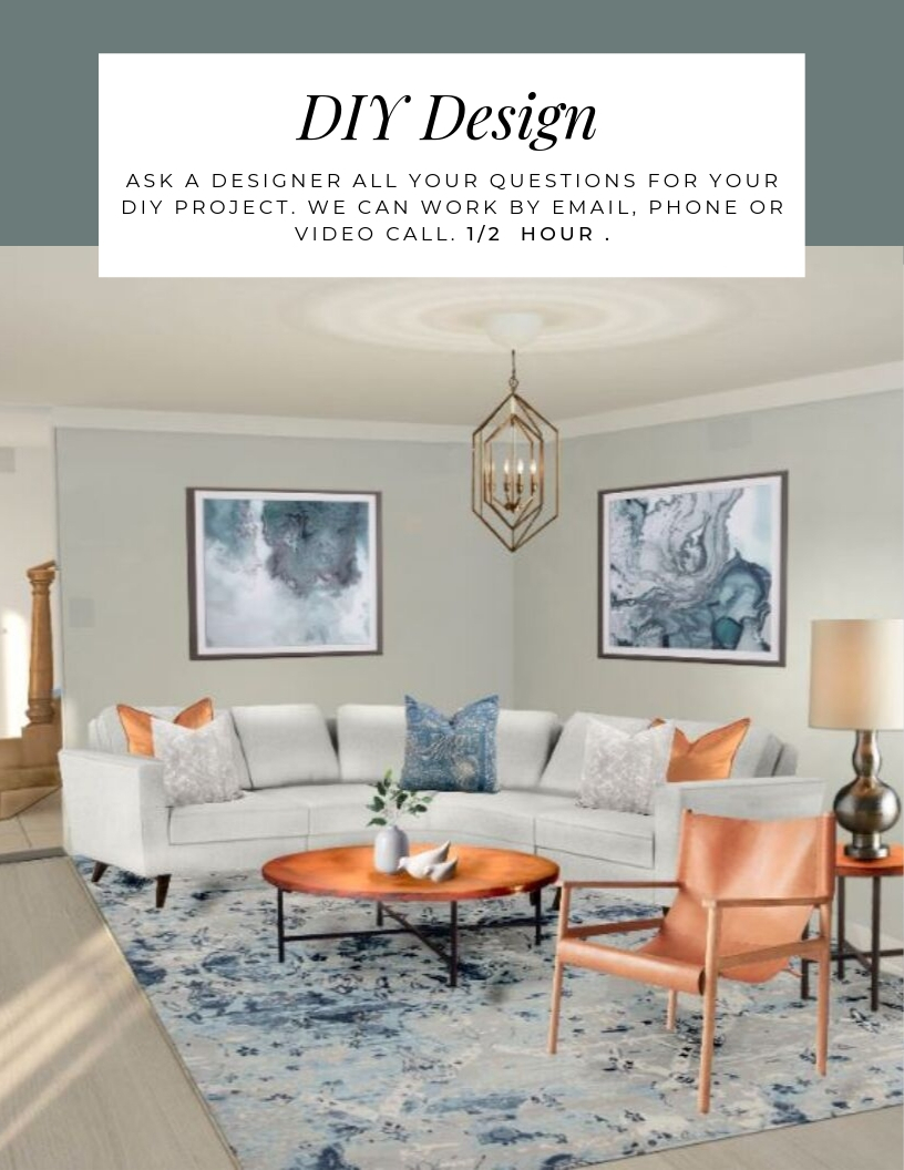 DIY special. Pick my brain, ask all your questions for your DIY home design project for up to 30 minutes by phone, email or video call. Northern Lights Home Staging and Design. #designer #interiordesign #designconsultation #designeroncall #designquestions