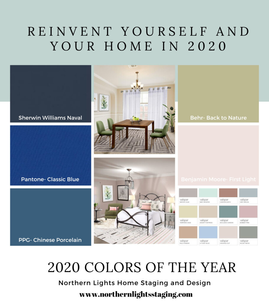 How to re-invent your life and home to be the ideal expression of yourself with the 2020 colors of the year and by connecting with nature.#edesign #onlinedesign #interiordesign #homedecor #coloroftheyear #backtonature #homedesign #homestyle #interiordecorating #interiorinspiration #interiorstyle #interiordesigner #moderndesign #globaldesign #global #bohemian #globalstyle #contemporary #boho #firstlight #paintcolors #reinventyourself #transformyourhome