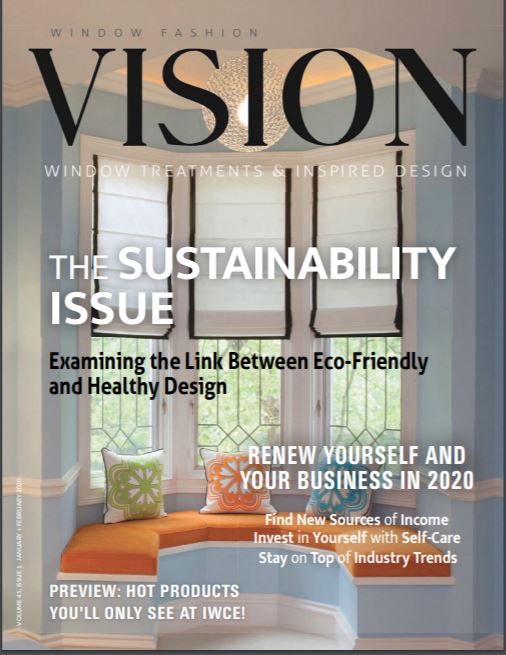 Vision Magazine featured and Edesign by Northern Lights Home Staging and Design in an article on page 50, 5 Things YOu Need to Know About Edesign by Joanne, Leary-Wenart. #edesign #visionmagazine