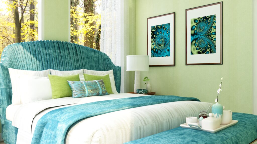 Time to Up Your Game at your Vacation Rental. Bed and Breakfast Edesign by Northern Lights Home Staging and Design.