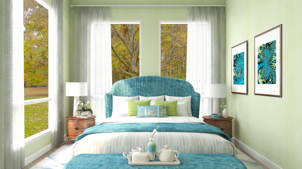 Time to Up Your Game at your Vacation Rental. Bed and Breakfast Edesign by Northern Lights Home Staging and Design.