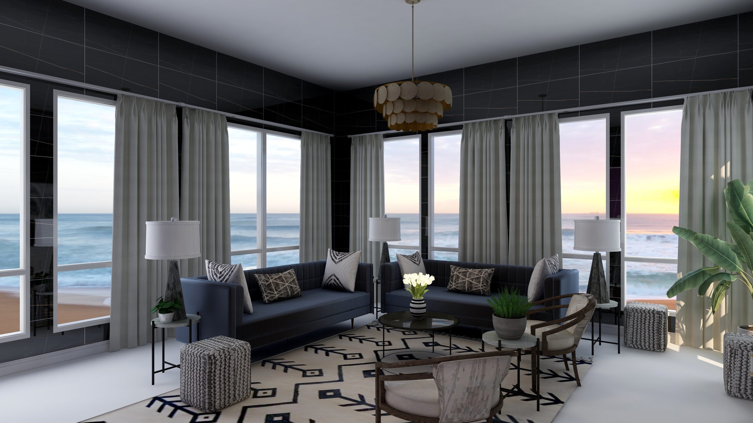 Great Color Schemes- Try Black, White and Shades of Gray