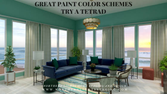 Great Paint Color Schemes- Try a Tetrad