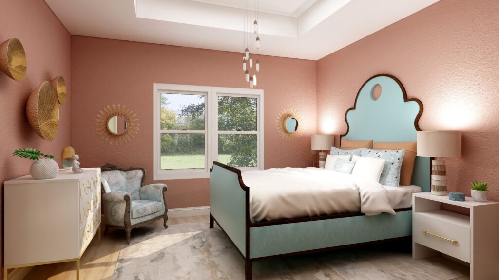 PPG's 2021 Colors of the Year with Big Cypress on the walls