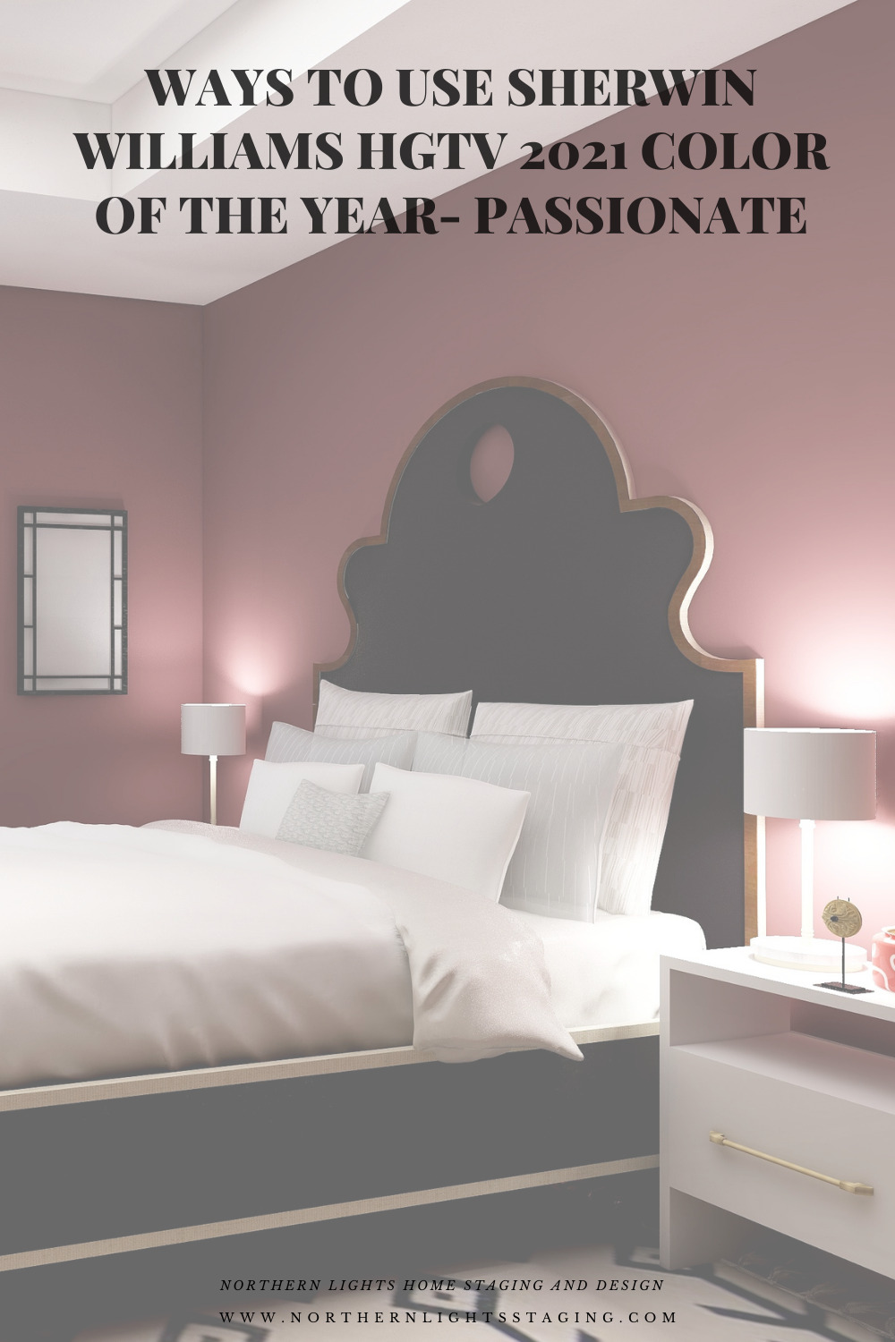 Ways to Use Sherwin Williams HGTV 2021 Color of the Year- Passionate