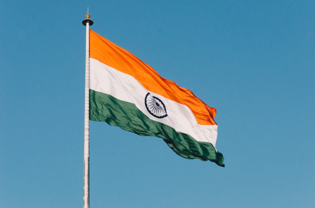 India flag. Photo by Naveed Ahmed on Unsplash