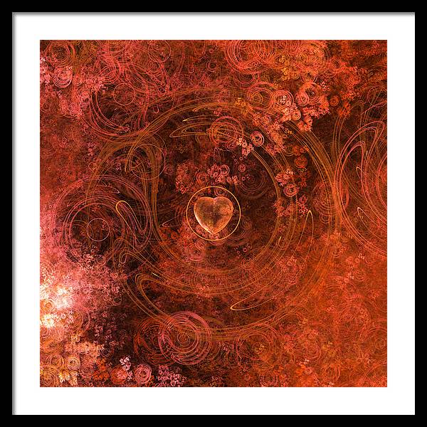 "Rose" fractal art by Mary Ann Benoit