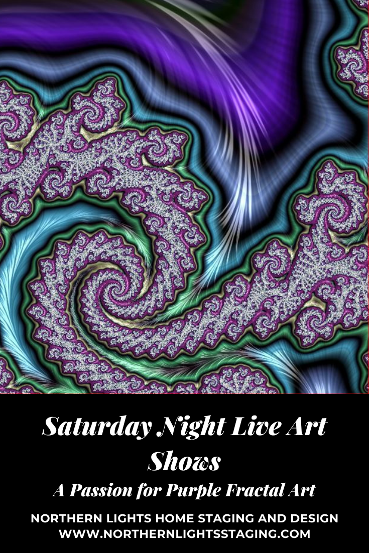 Saturday Night Live Art Shows and A Passion for Purple #snlartshows