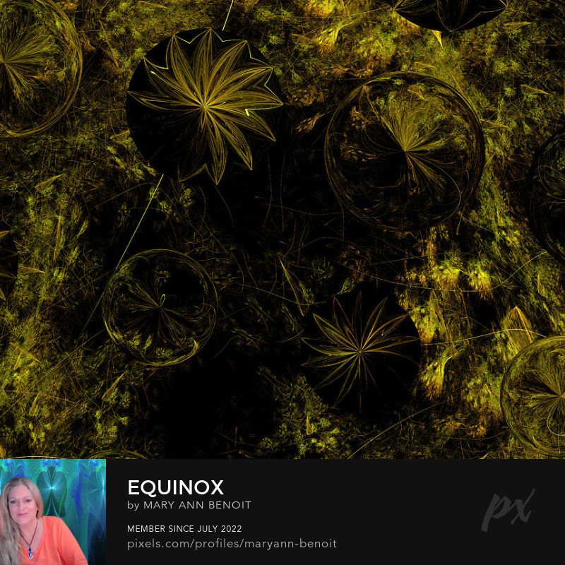 Equinox fractal art by Northern Lights Home Staging and Design