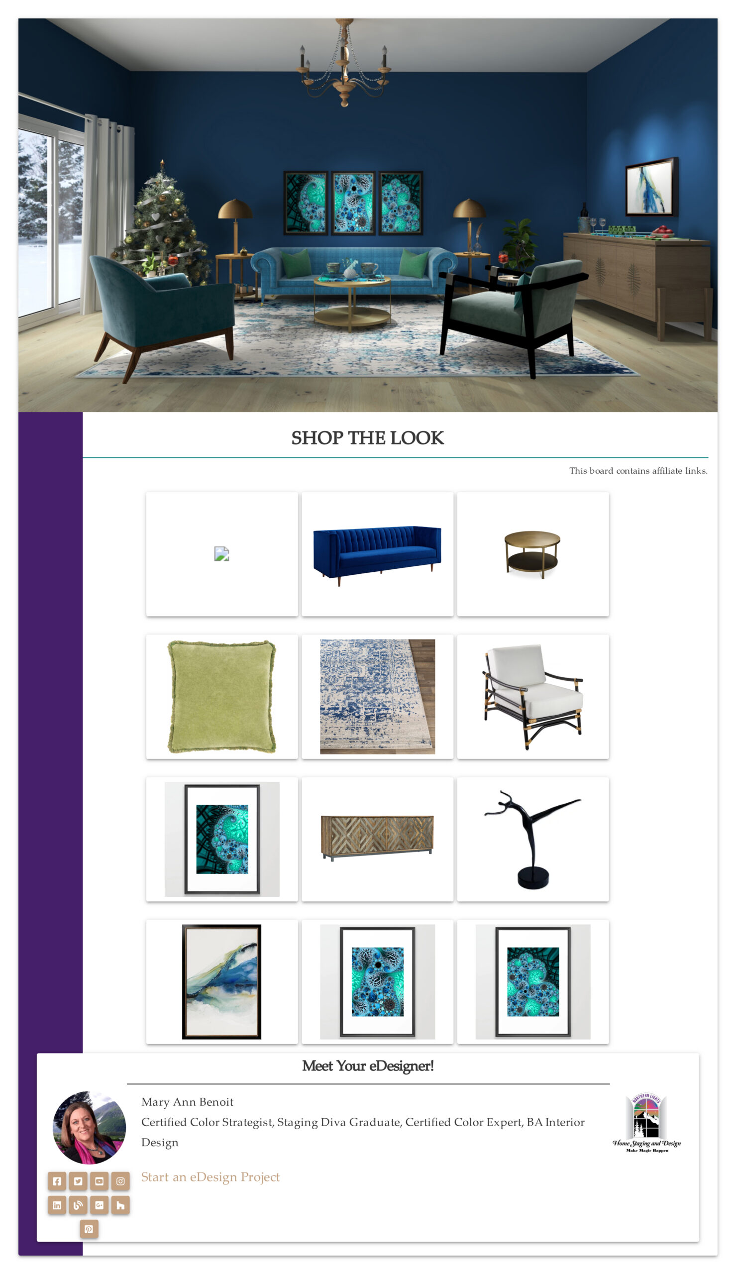 Saturday Night Live Art Shows- "Attachments" Fractal Art by Mary Ann Benoit of Northern Lights Home Staging and Design