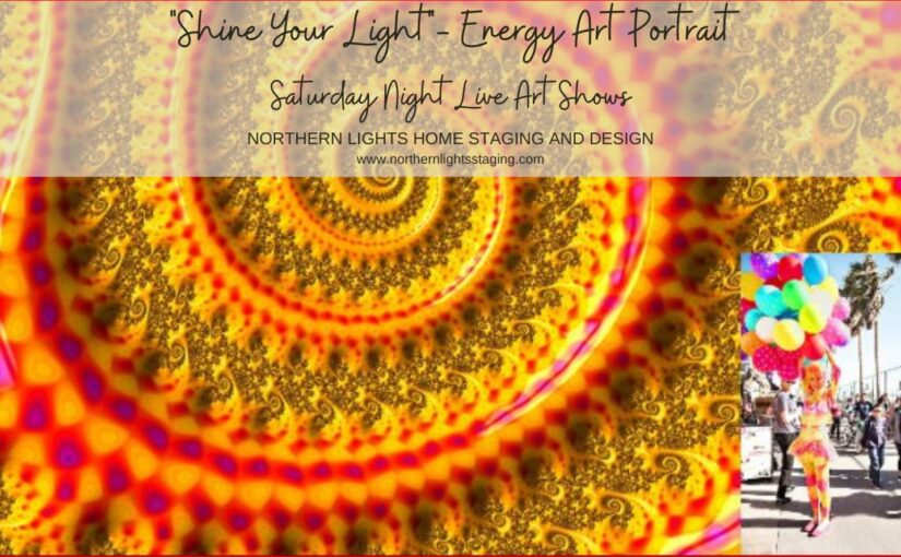 "Shine Your Light" - Energy Art Portraits