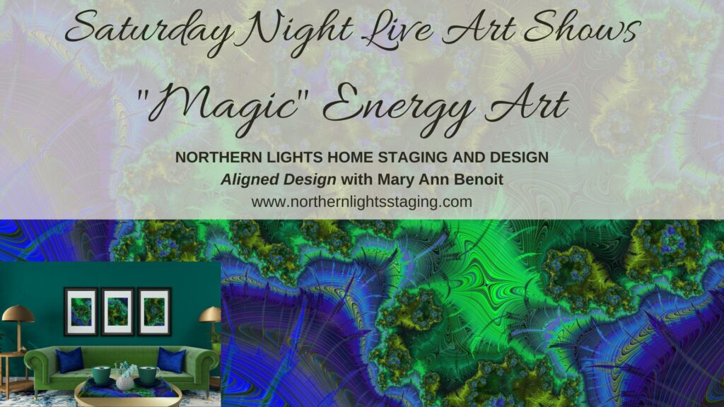 Saturday Night Live Art Shows- "Magic" Aligned Energy Art