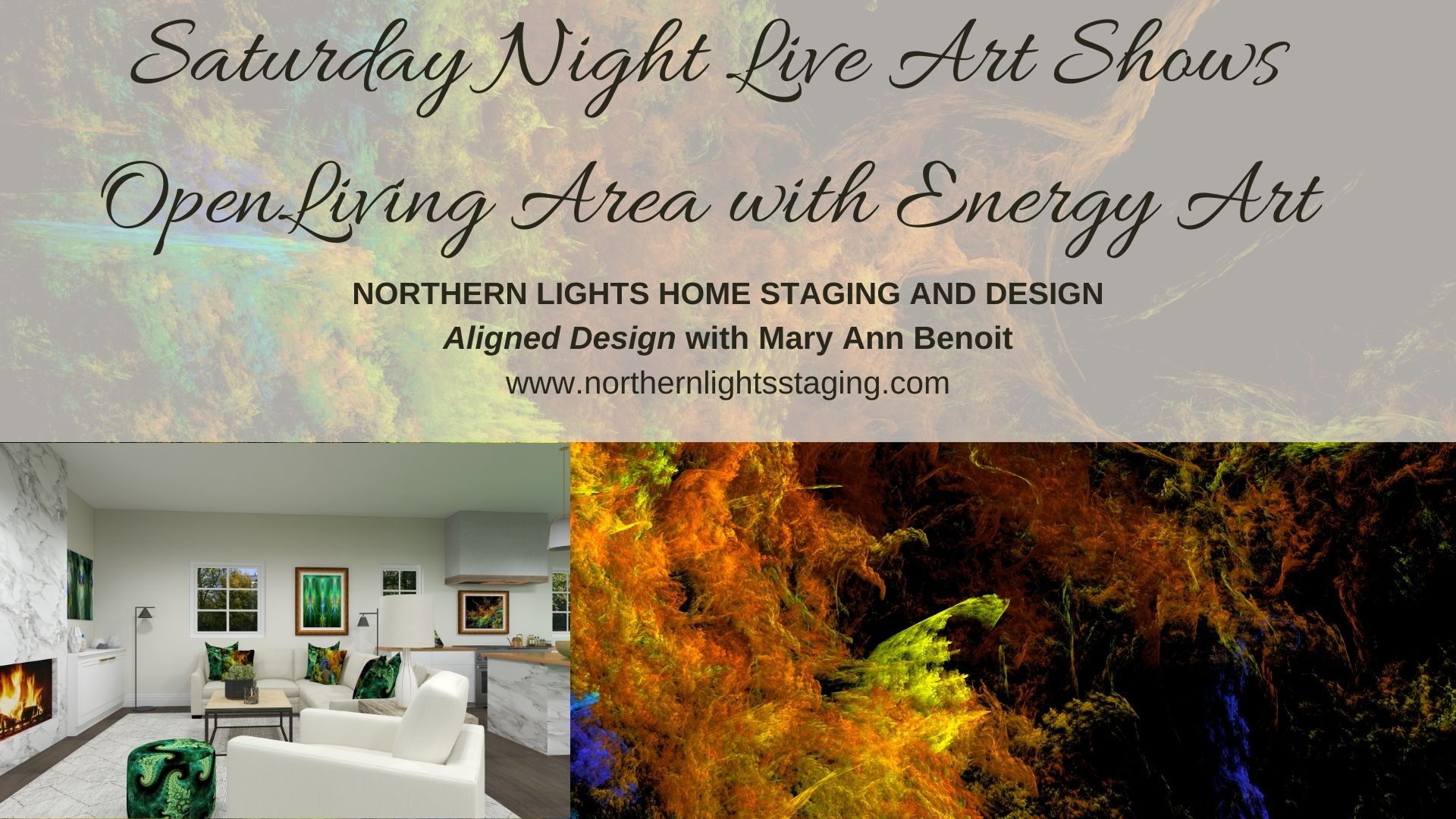 Open Space Living with Energy Art Connects You to the Nature