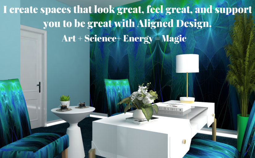 Mary Ann Benoit of Northern Lights Home Staging and Design creates spaces that look great, feel great, and support you to be great with Aligned Design. Art +Science +Energy = Magic