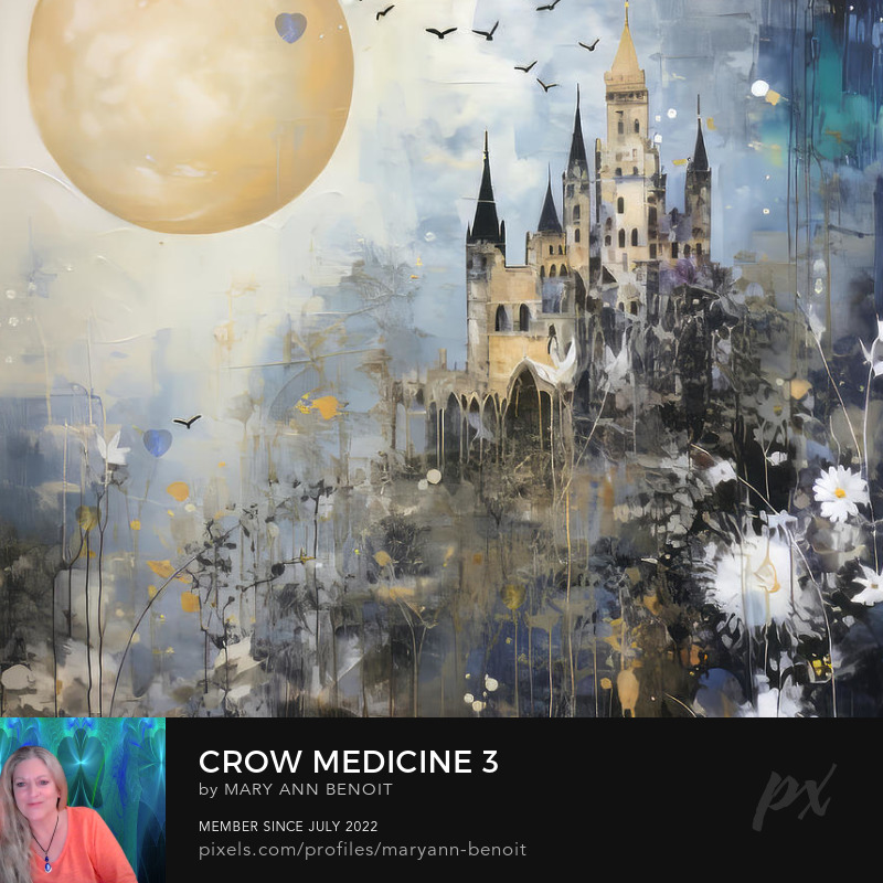 Saturday Night Live Art Shows- "Crow Medicine"- Living in Integrity