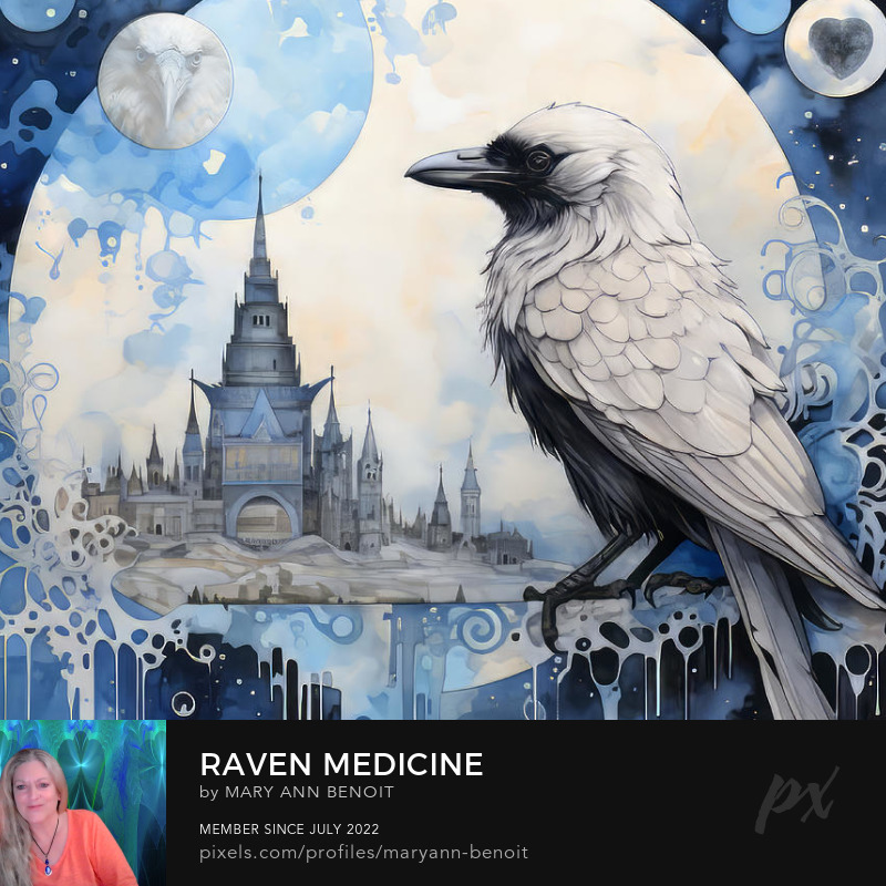 Saturday Night Live Art Shows- "Raven Medicine"- Make Space for Magic