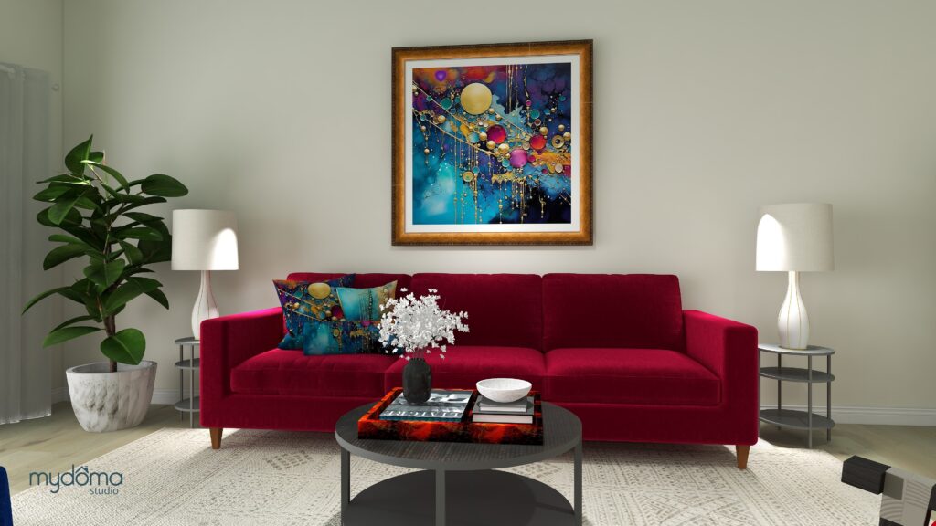 Bohemian style design and energy art by Mary Ann Benoit