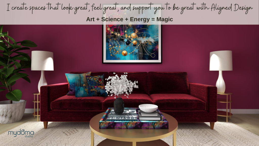 Mary Ann Benoit creates spaces that look great, feel great and support you to be great with Aligned Design at Northern Lights Home Staging and Design