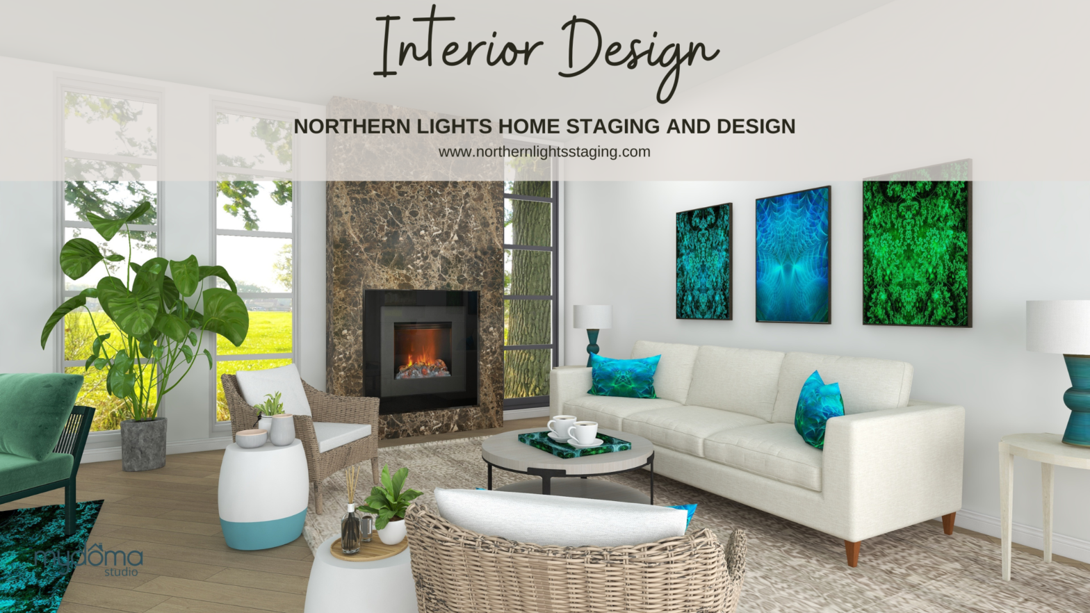 Interior Design by Northern Lights Home Staging and Design
