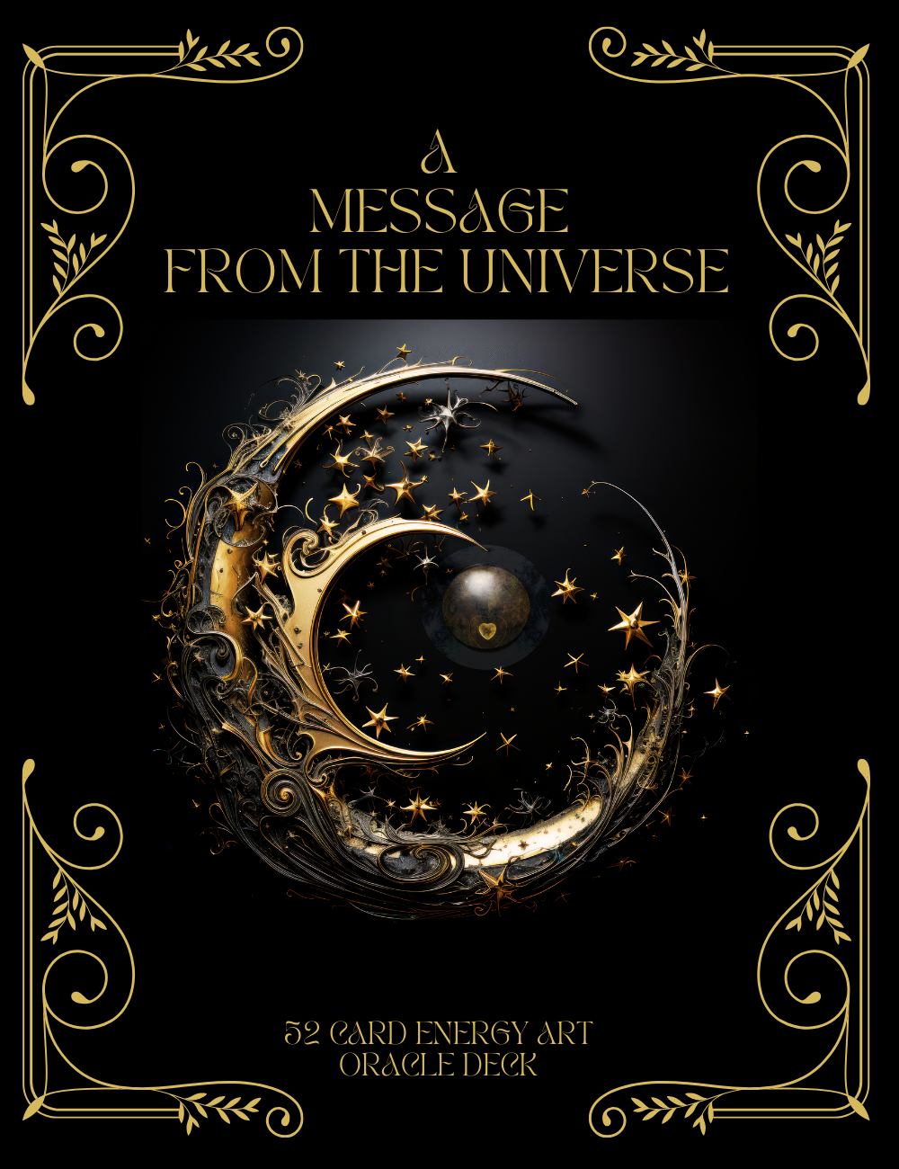 "A Message From The Universe" oracle deck by Mary Ann Benoit of Northern Lights Home Staging and Design