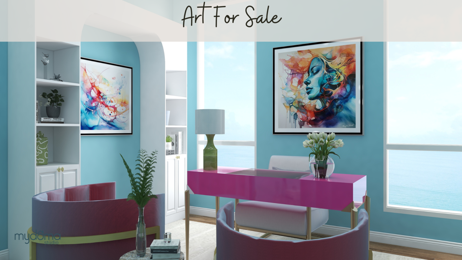 Art for Sale by Mary Ann Benoit of Northern Lights Home Staging and Design