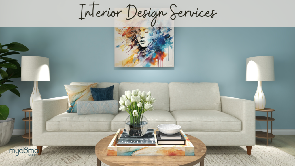 Interior Design Services, in person and online, by Northern Lights Home Staging and Design