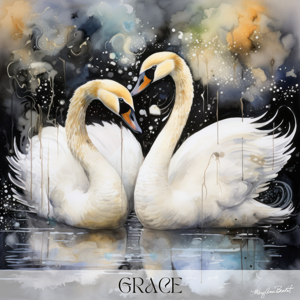 "Grace" energy art by Mary Ann Benoit.