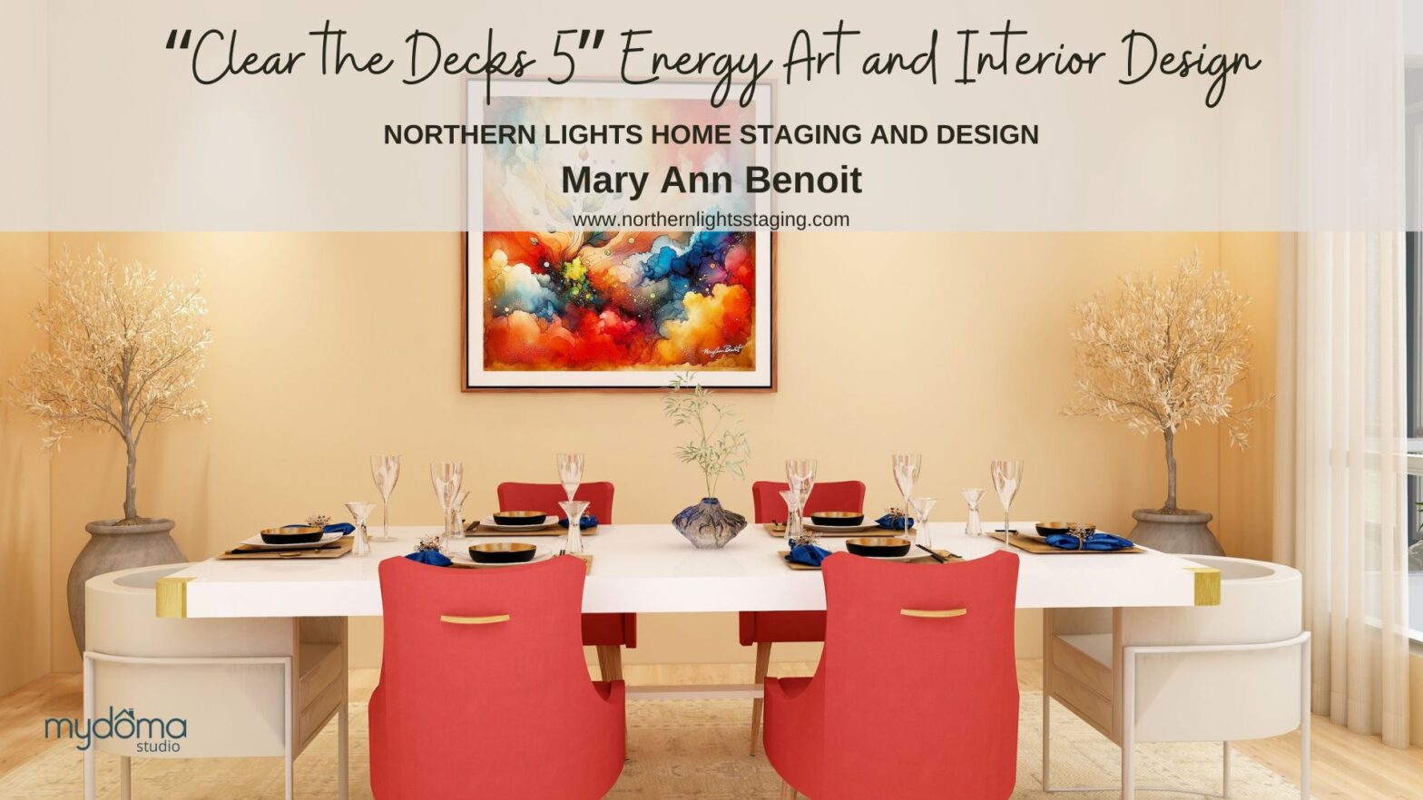"Clear the Decks #5" Energy Art and Interior Design.
