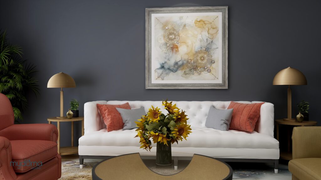 "Transforming" energy art and Interior Design by Mary Ann Benoit