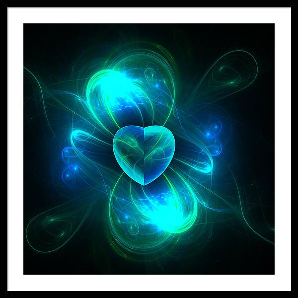 "Love" energy art by Mary Ann Benoit