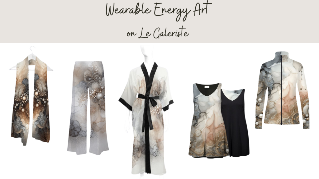 Wearable Art to Attract What You Want by Mary Ann Benoit. Energy art on Le Galeriste.