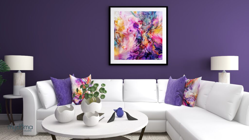 "Awakening" Energy Art and Interior Design