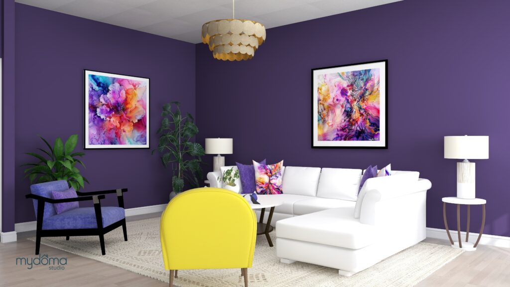 "Awakening" Energy Art and Interior Design