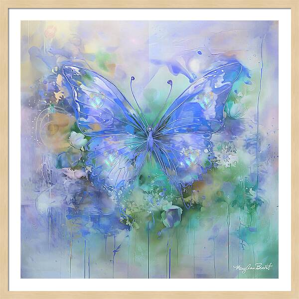 Butterfly Medicine #7 energy art by Mary Ann Benoit