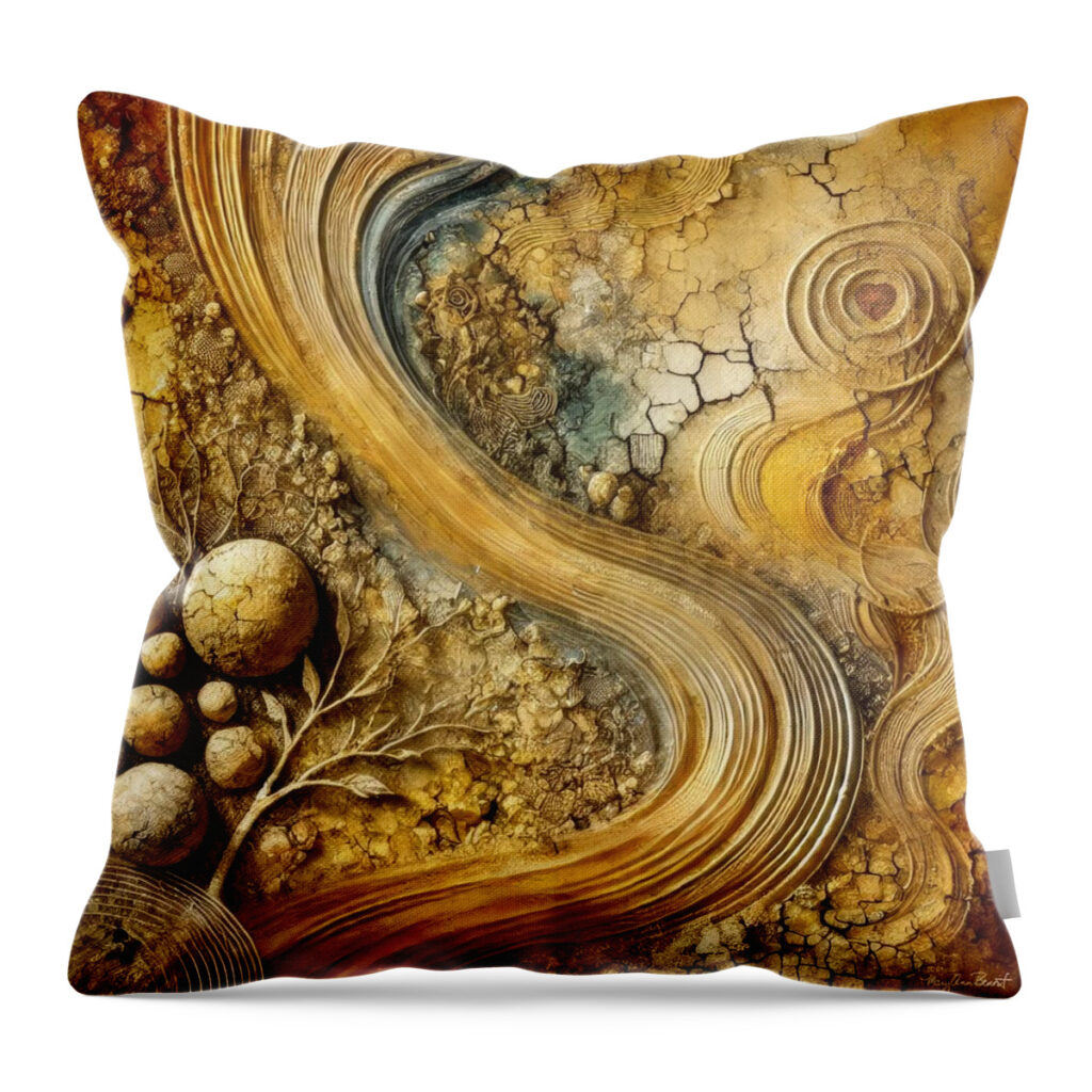 Embrace the Earth throw pillow.