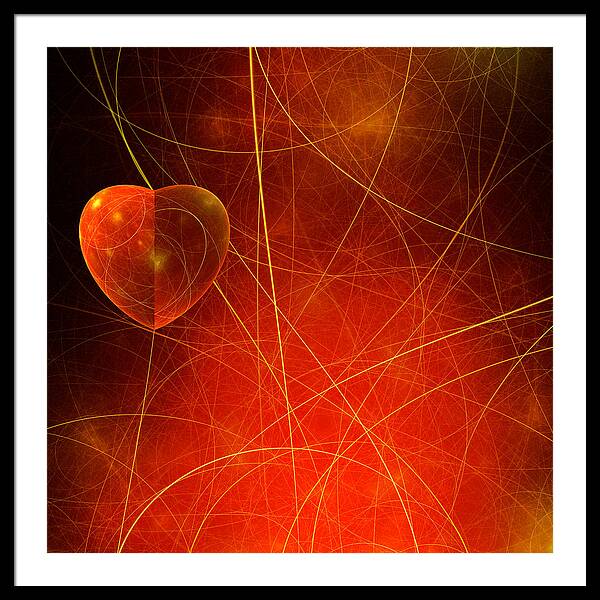 Heartfire energy art by Mary Ann Benoit