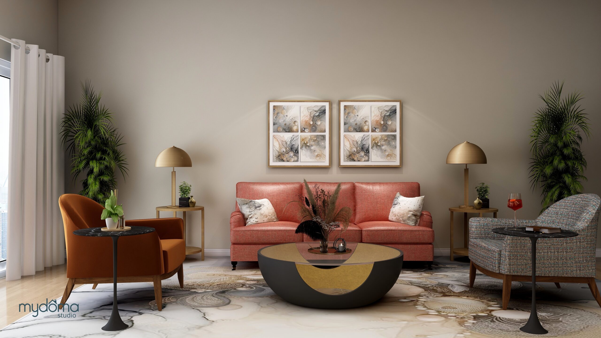 "Transforming #2" Energy Art and Interior Design by Mary Ann Benoit of Northern Lights Home Staging and Design on Saturday Night Live Art Shows