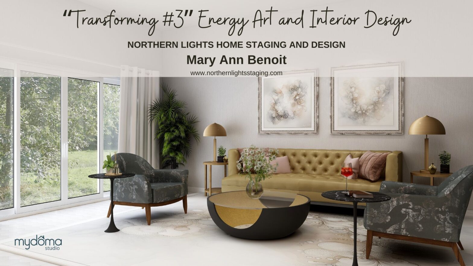 "Transforming #3" Energy Art and Interior Design by Mary Ann Benoit of Northern Lights Home Staging and Design on Saturday Night Live Art Shows