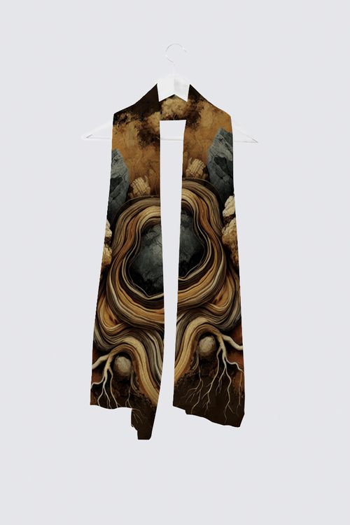 Embrace the Earth Number 8 Aspen Scarf By Mary Ann Benoit